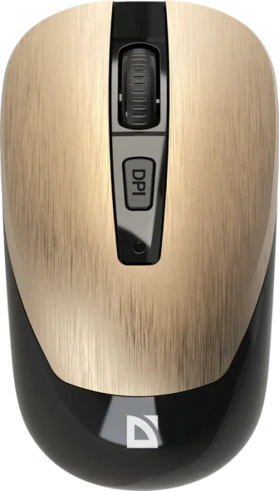 Defender Wave MM-995 Wireless Optical Mouse gold, USB