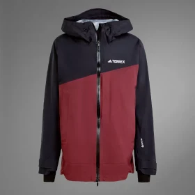 adidas Terrex Techrock 3L Gore-Tex C-Knit Skijacke black/shadow red (Herren)