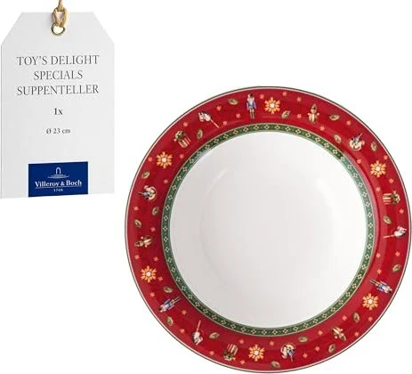 Villeroy & Boch Toy's Delight Suppenteller 23cm rot