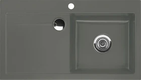 systemceram Stema 90 F Einbau Becken rechts lava