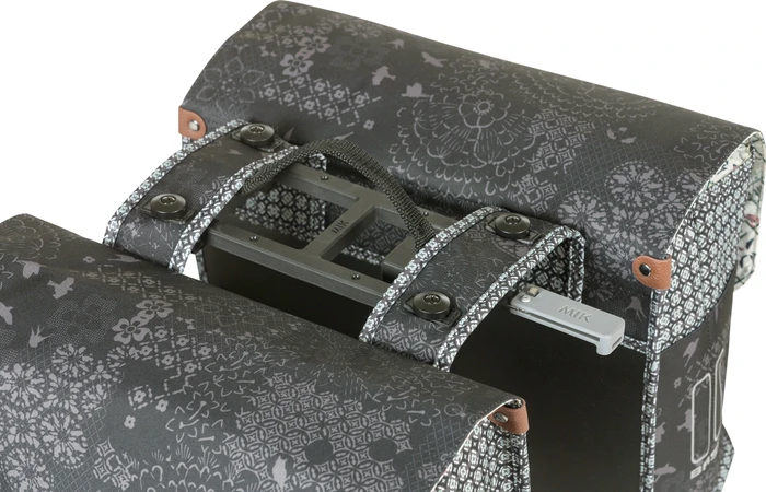 Basil Boheme MIK Doppeltasche Gepäcktasche schwarz