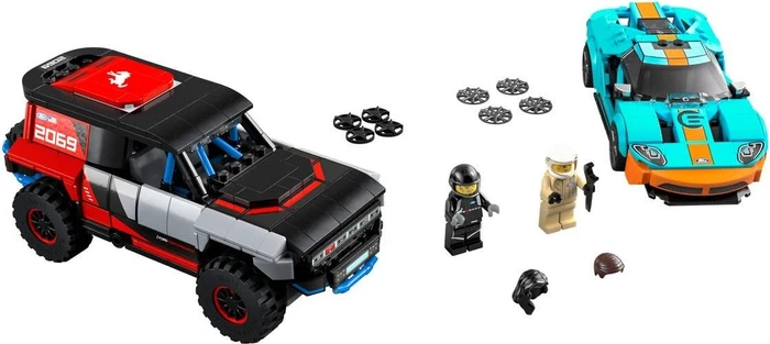 LEGO Speed Champions - Ford GT Heritage Edition und Bronco R