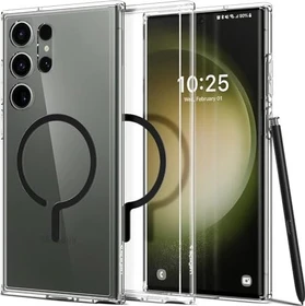 Spigen Ultra Hybrid OneTap Ring für Samsung Galaxy S23 Ultra Matte Black