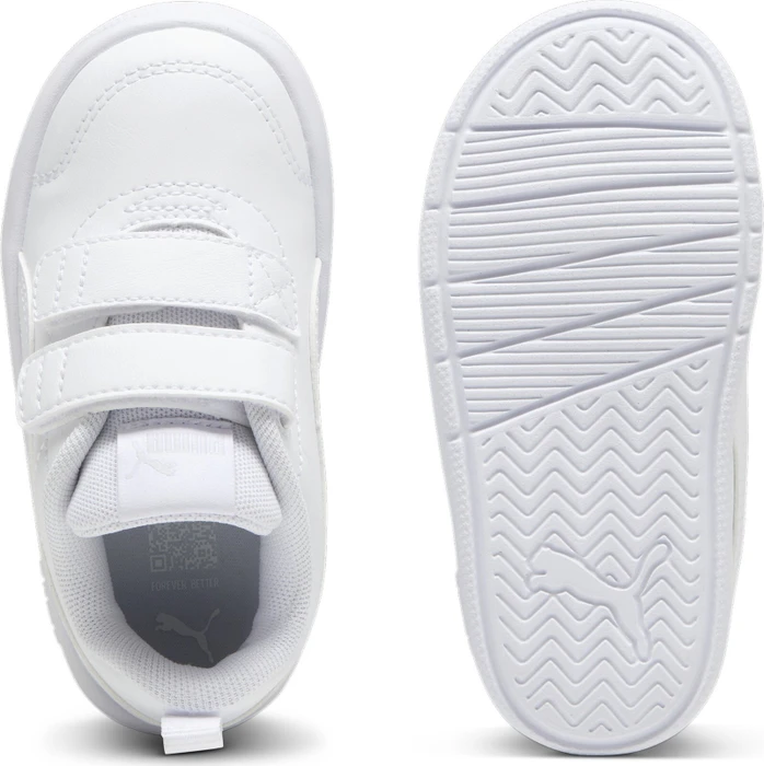 Puma Courtflex V3 puma white/silver mist (Junior)