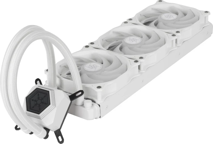 SilverStone Permafrost PF360W-ARGB, weiß, V2