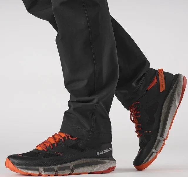 Salomon Predict Hike Mid GTX black/burnt ochre/vibrant orange (Herren)