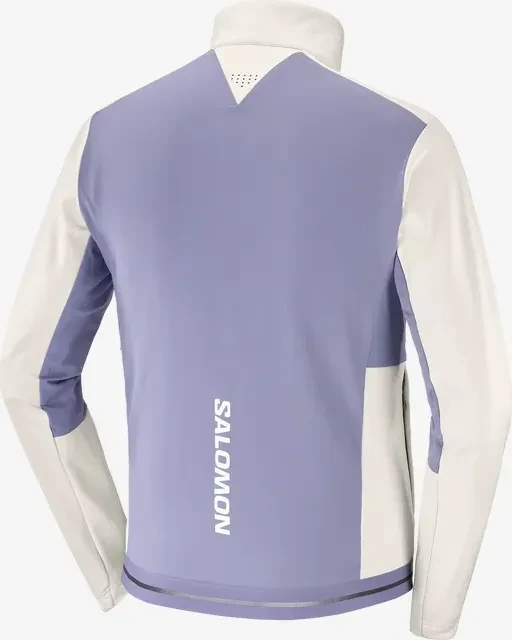 Salomon Gore-Tex Infinium Windstopper Funktionsjacke whisper white (Herren)