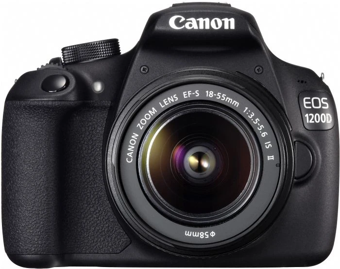 Canon EOS 1200D mit Objektiv EF-S 18-55mm 3.5-5.6 IS II
