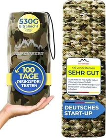 Alpenwert Ultraleichte Isomatte camo