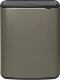 Brabantia Bo Touch Bin 60l platinum