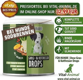 Tierliebhaber Gras- & Kotfresser Drops, 350g
