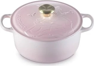 Le Creuset Wicked Collection Gusseisen Bräter Glinda rund 24cm 4.2l shell pink
