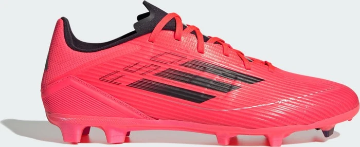 adidas F50 League FG/MG turbo/aurora black/platinum metallic