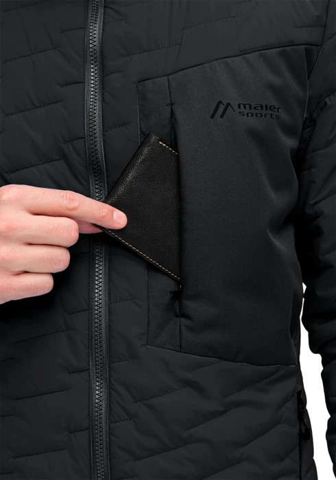 Maier Sports Donovaly Funktionsjacke schwarz (Herren)