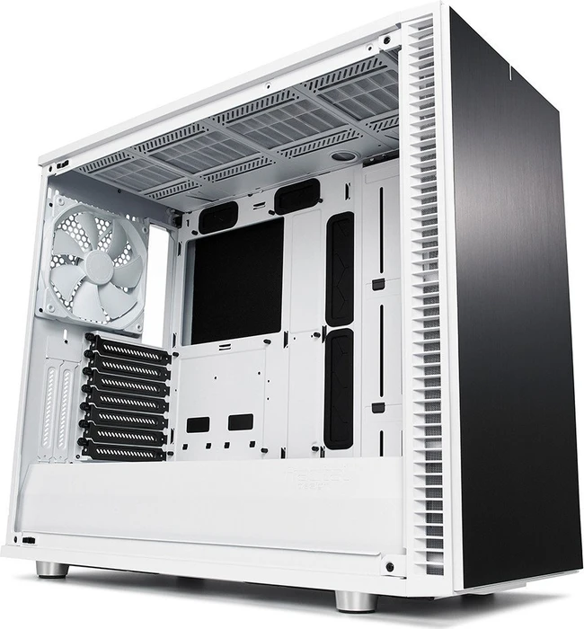 Fractal Design Define S2 White, Glasfenster, schallgedämmt