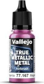 Vallejo True Metallic Metal Airbrush crimson magenta, 18ml