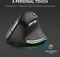 Trust Bayo Wireless Rechargeable Ergonomic Mouse, schwarz/grau, USB Vorschaubild