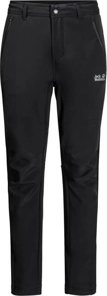 Jack Wolfskin Zenon Softshell Hose lang schwarz (Herren)