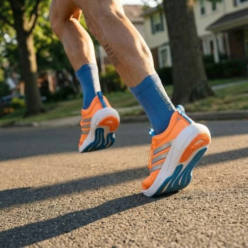 adidas Supernova Rise 3 Adaptive lucid orange/silver metallic/bright blue (Herren)