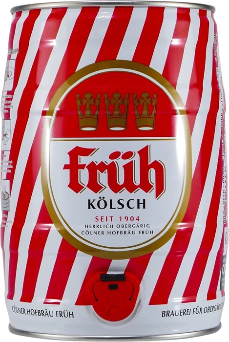 Früh Kölsch Fass mit Zapfhahn 5l