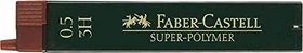 Faber-Castell Super-Polymer Druckbleistiftmine 3H 0.5mm graphit