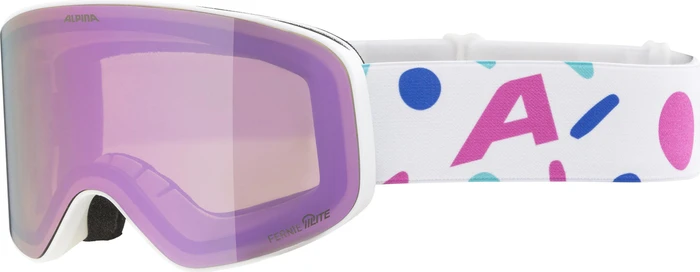 Alpina Fernie Q-Lite white matt/mirror rose (Junior) (A7300813)