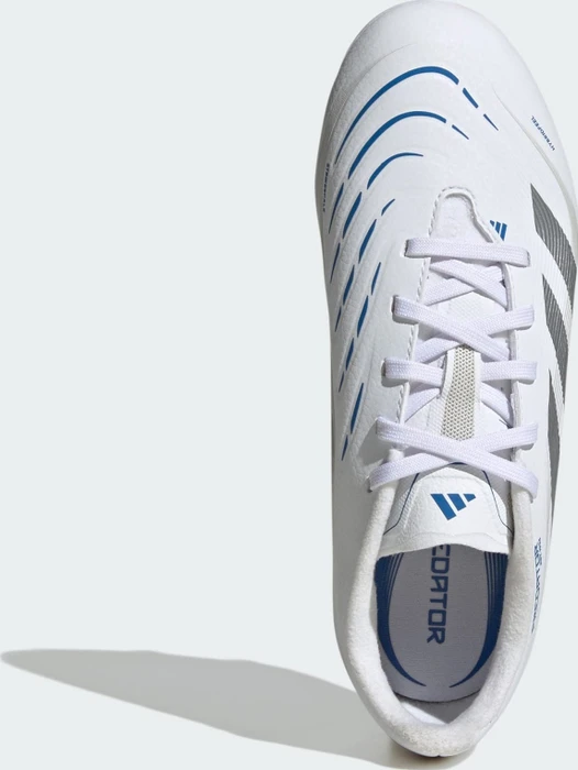 adidas Predator League FG/MG cloud white/silver metallic/bright royal (Junior)