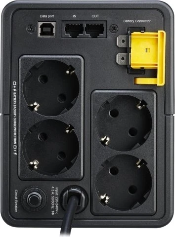 APC Back-UPS, 950VA, 4x Schuko, USB