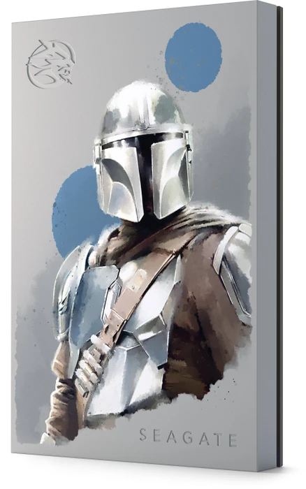 Seagate FireCuda Gaming HDD - The Mandalorian Special Edition, 2TB, +Rescue, USB 3.0 Micro-B