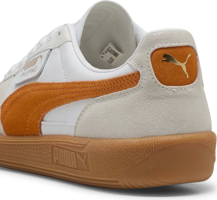 Puma Palermo Leather puma white/warm white/orange glo