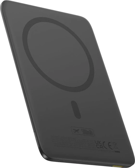 Baseus PicoGo Ultra-Slim Magnetische Powerbank 5000mAh schwarz