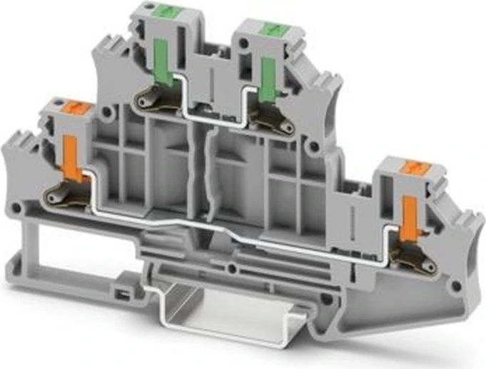 Phoenix Contact PTTBV 4/U-OG/O-GN - Doppelstockklemme