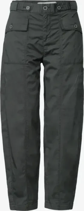 Street One Karlie High Waist Barrel Hose mossbound green (Damen)