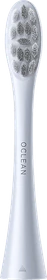 Oclean Plaque Control Ersatzbürste silber, 2 Stück