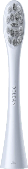 Oclean Plaque Control Ersatzbürste silber, 2 Stück