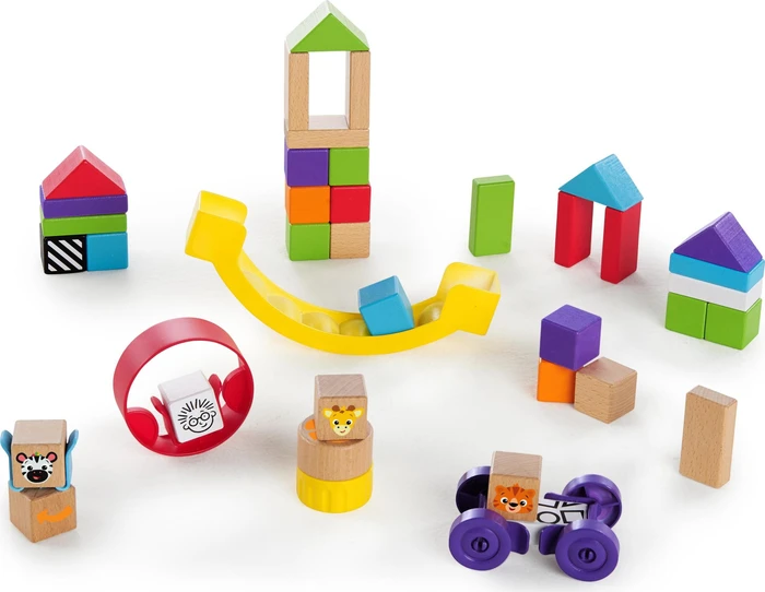 Hape Multifunktionsbausteine Set, 40-tlg. (E11873)
