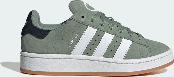 adidas Campus 00s silver green/cloud white/gum (Junior)