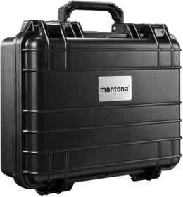 Mantona Outdoor Schutz-Koffer M schwarz