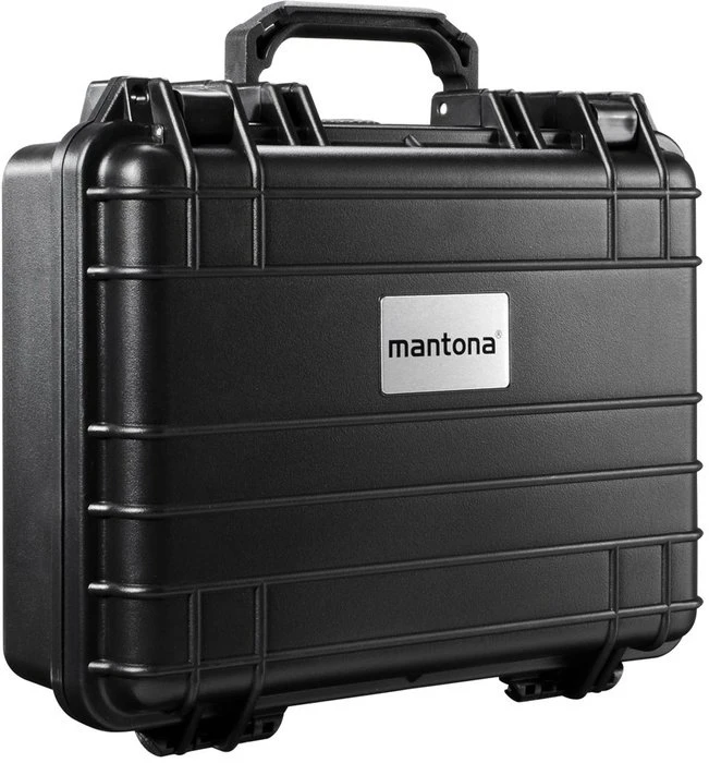 Mantona Outdoor Schutz-Koffer M schwarz
