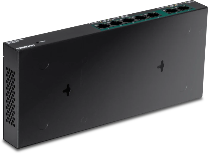 TRENDnet TPE-TG Desktop Gigabit Switch, 7x RJ-45, 70W PoE+