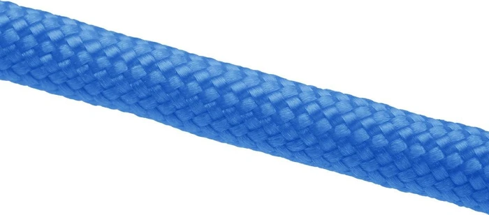 Alphacool AlphaCord Sleeve 4mm Gewebeschlauch für Rundkabel, Gewebeschlauch, 3.3m, Hellblau