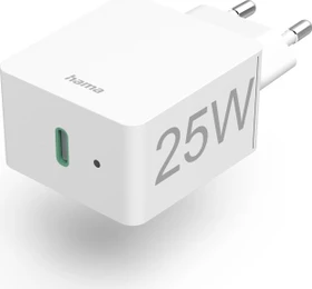 Hama Ladegerät Power Delivery (PD)/Qualcomm 25W weiß