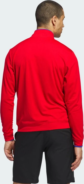 adidas Lightweight Half-Zip Pullover better scarlet (Herren)