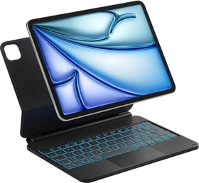 Inateck Magnetische Tastaturhülle für iPad Air 6 11"/iPad Air 5/iPad Pro 11", schwarz, DE
