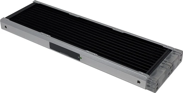 Barrow BarrowCH Chameleon Fish Series Radiator 360, PMMA, matt silver, mit Display