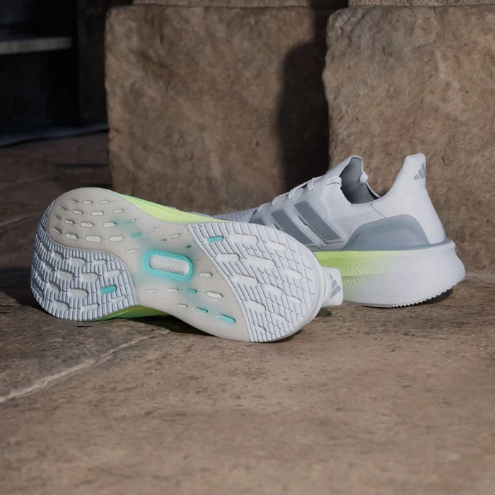 adidas Ultraboost 5 cloud white/halo silver/flash aqua (Herren)