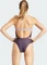 adidas Sportswear Colorblock Badeanzug aurora black/preloved fig (Damen) Vorschaubild