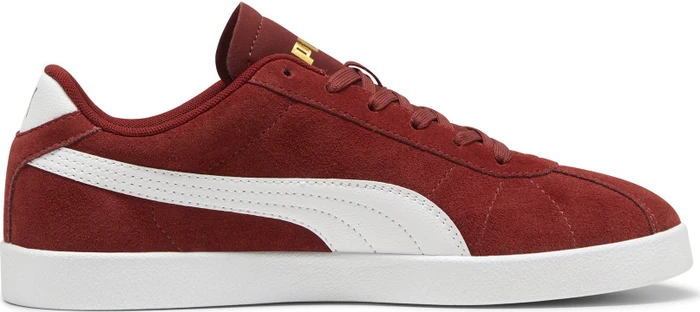 Puma Club II Suede intense red/puma white/puma gold