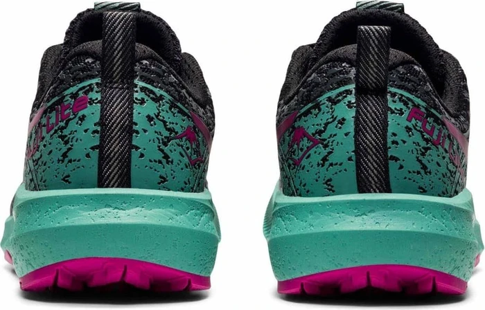 Asics Fuji Lite 2 black/fuchsia red (Damen)