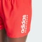 adidas Essentials Logo CLX Badeshorts better scarlet/white (Herren) Vorschaubild